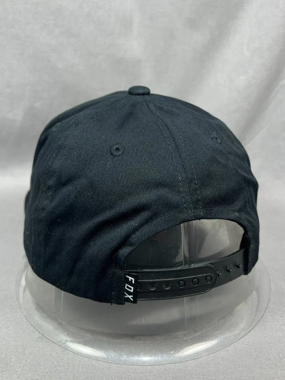 Fox Racing Pro Circuit Baseball Youth Hat OSFM Black Motocross Snapback Cap